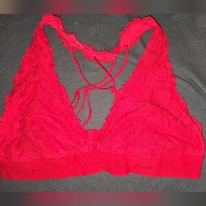 Red Bralette From PINK